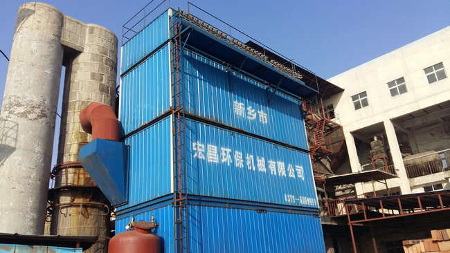 15噸高效蒸汽鍋爐布袋除塵設施